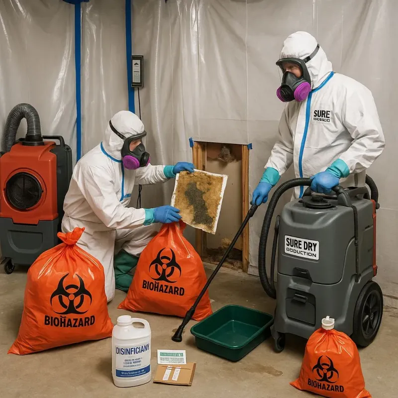 Contaminated Water Handling Protocols process in Point Pleasant Beach, NJ