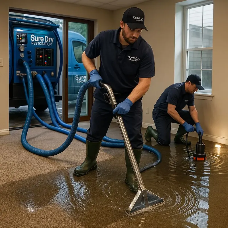 Water Extraction and Removal process in Point Pleasant Beach, NJ